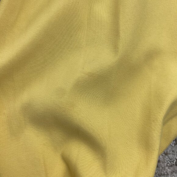 Vintage Eddie Bauer Golf Windbreaker Jacket Pullover V-Neck Men Medium M Yellow - Picture 9 of 15